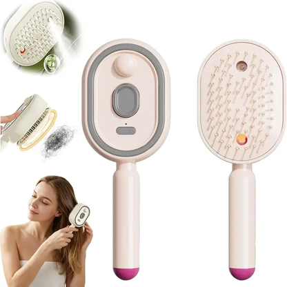 Electric Steam Massage Hair Brush
