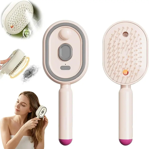 Electric Steam Massage Hair Brush