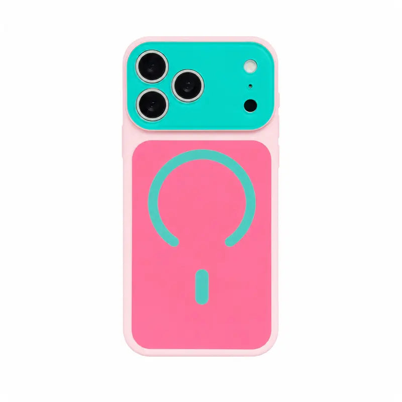 Color Block MagSafe iPhone Case 13-17