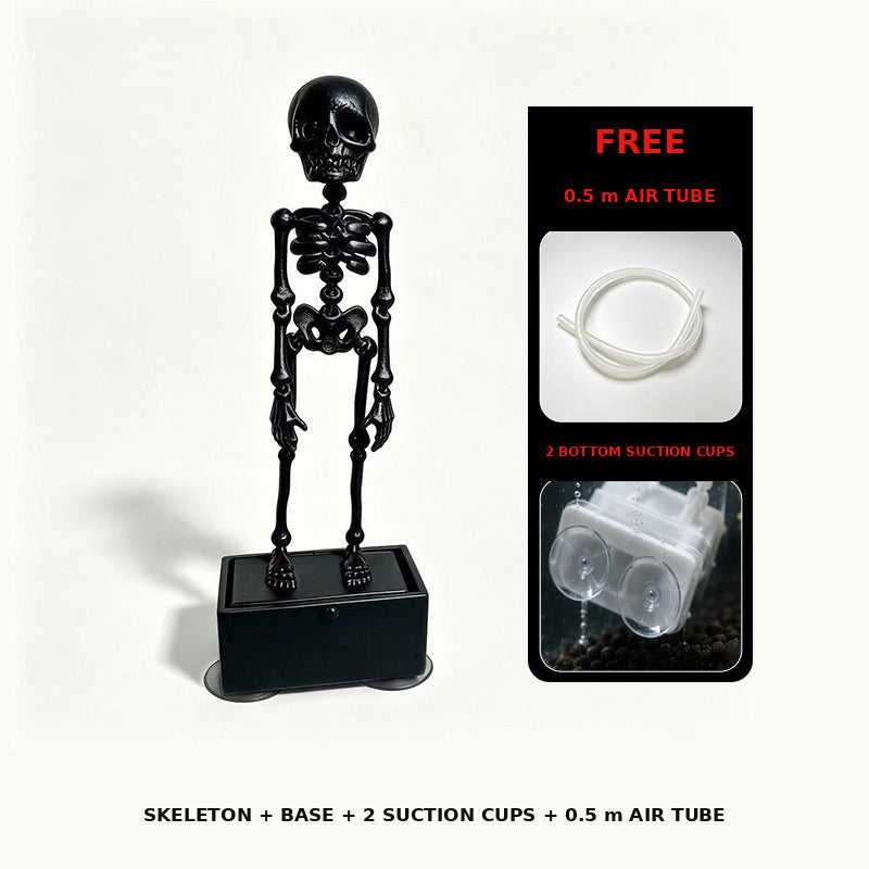 ⏳🔥LIMITED-TIME 50% OFF! ⏰💧Dancing Skeleton Aquarium Bubbler💀