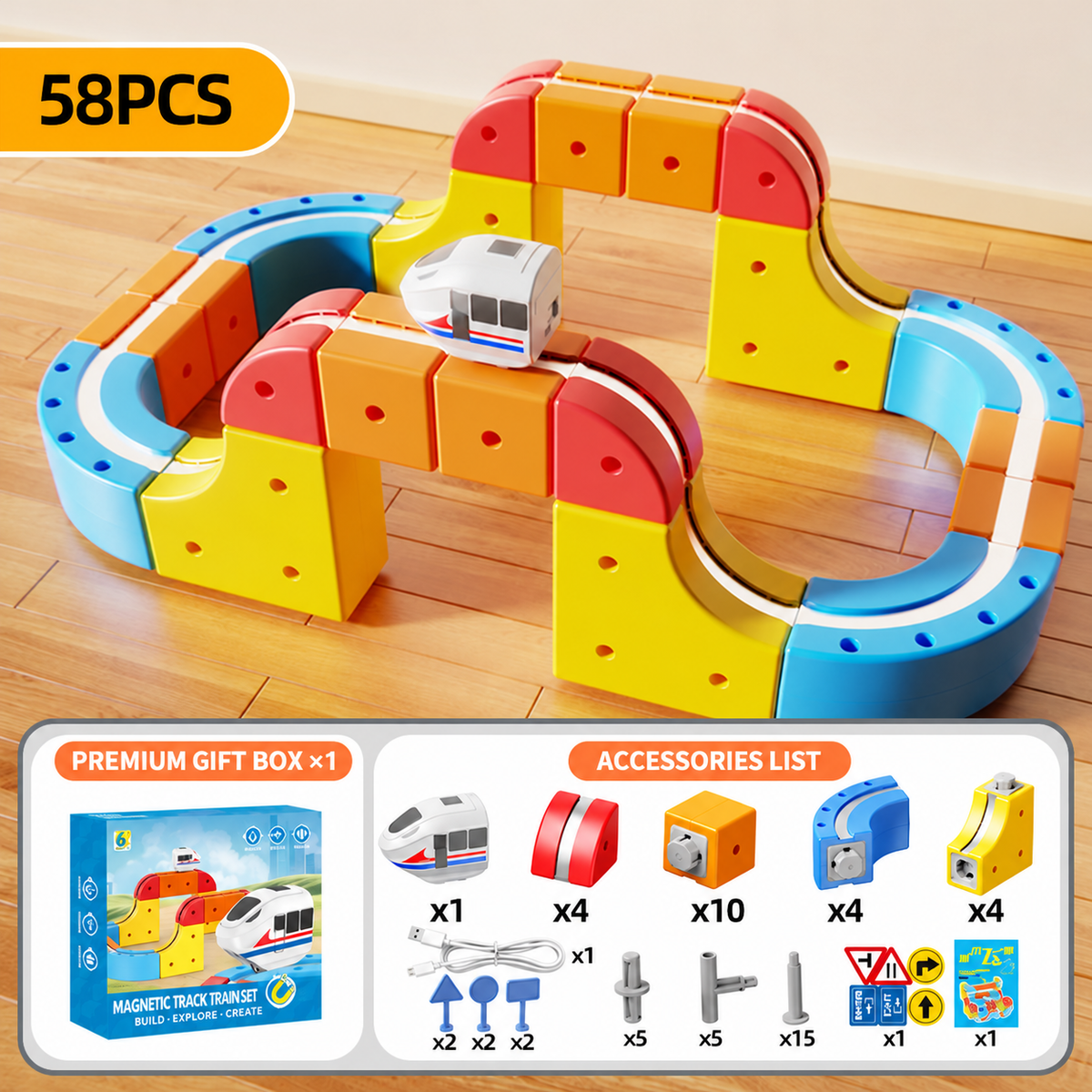Magic Track Train Set