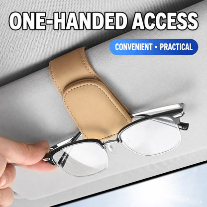 🔥50% OFF⏰Magnetic Car Visor Sunglasses Holder & Card Clip