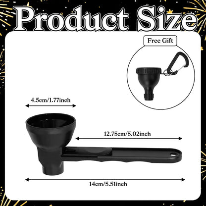 Buy 1 Get 1 Free | 💪Gym Essential｜Portable Protein Powder Dispenser Funnel with Carabiner🥤