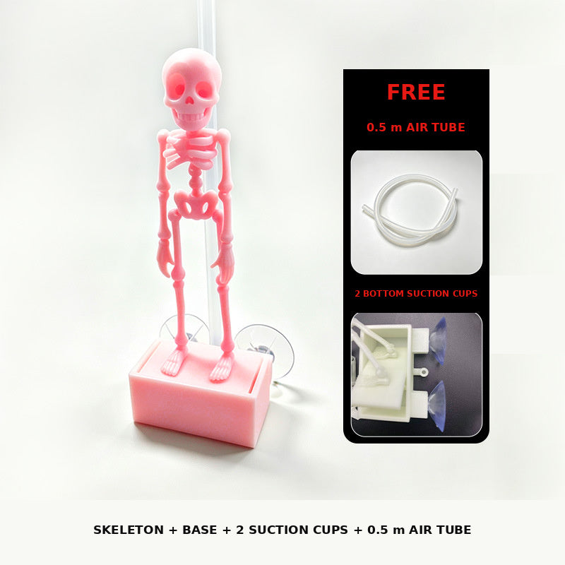 ⏳🔥LIMITED-TIME 50% OFF! ⏰💧Dancing Skeleton Aquarium Bubbler💀