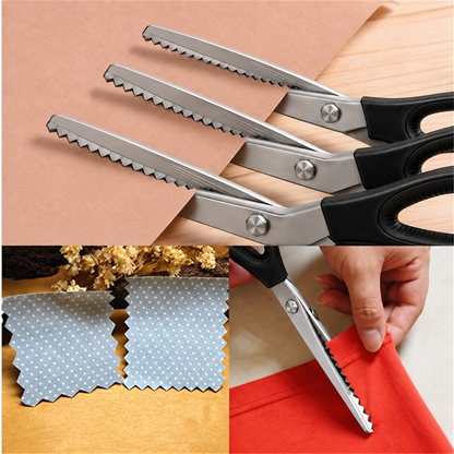 🏆Limited Time Sale 51% OFF 🧵✂️9.1" Zig Zag Pinking Shears