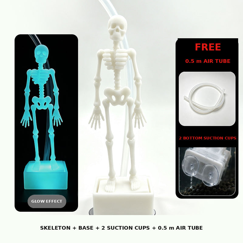 ⏳🔥LIMITED-TIME 50% OFF! ⏰💧Dancing Skeleton Aquarium Bubbler💀