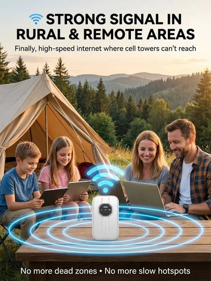 [Global Coverage, Free for Life] Boundless Portable WiFi