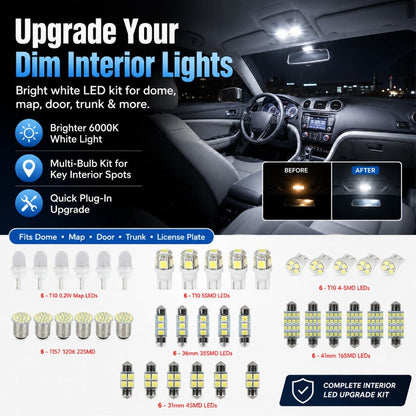 Complete 42-Piece Interior Kit