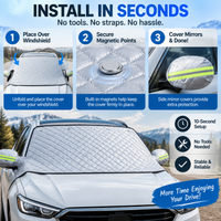 5 Magnets / Sedan [With Windproof Rope] - Double Layer