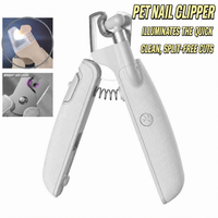 LED Light-Up Nail Clipper-White