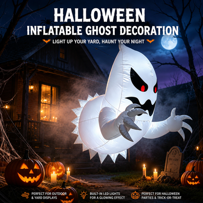 Spooky Inflatable Ghost Halloween Decoration