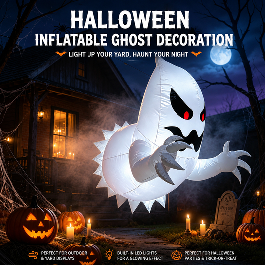 Spooky Inflatable Ghost Halloween Decoration