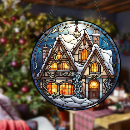 "Santa's Sassy Salute" Christmas Ornament