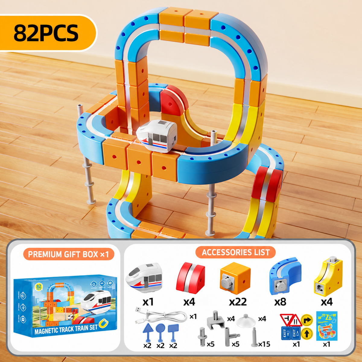 Magic Track Train Set
