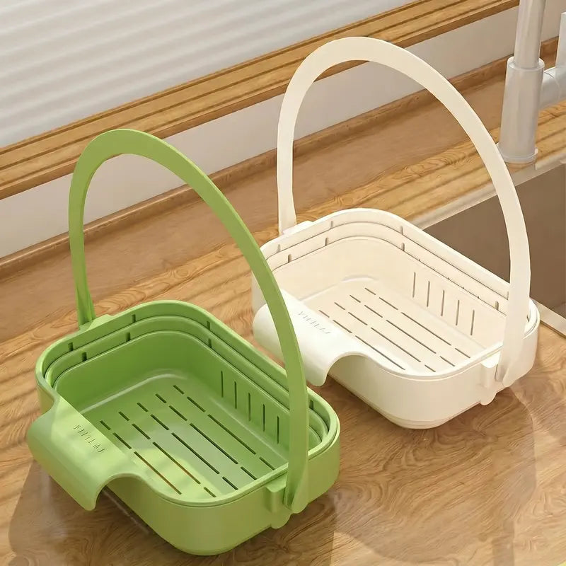 Foldable Hanging Kitchen Sink Drain Basket