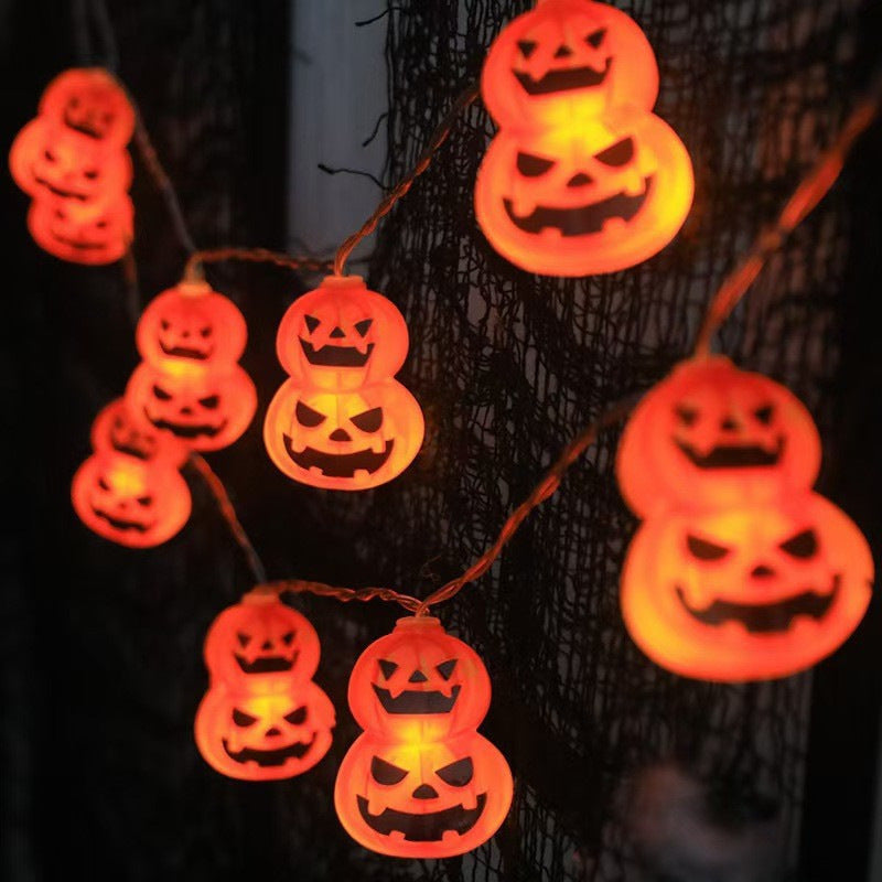 Halloween LED String Lights – Mummy, Pumpkin & Ghost Decorations