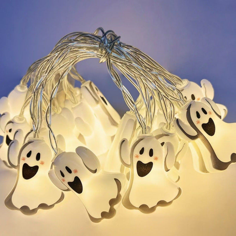 Halloween LED String Lights – Mummy, Pumpkin & Ghost Decorations