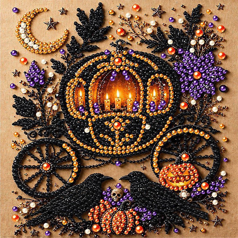 Spooky Cute Ghost 3D Diamond Painting DIY Kit