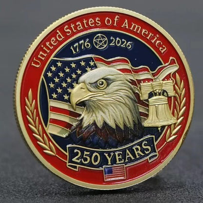 USA 250th Anniversary Christmas Ornament