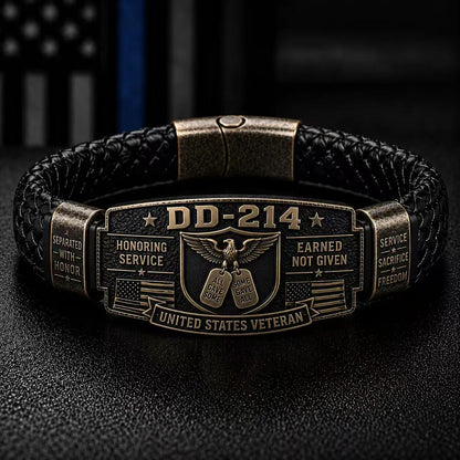 ✝️ King of Kings Faith Bracelet –Veteran Honor Bracelet