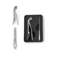 Matte Silver – Clipper & Nail File Set