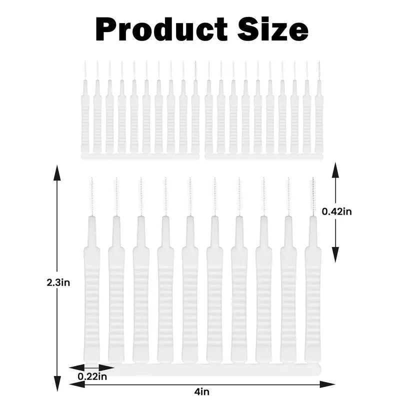 30PCS Shower Head Cleaning Brush, Small Gap Cleaner Picks