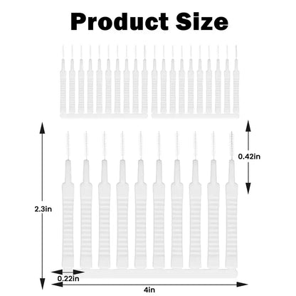 30PCS Shower Head Cleaning Brush, Small Gap Cleaner Picks