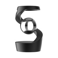 Black Spinner + Silver Beads