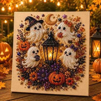 Spooky Cute Ghost 3D Diamond Painting DIY Kit