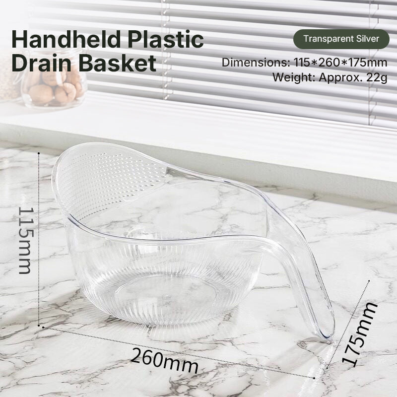 Multifunction Rice Strainer Bowl with Handle