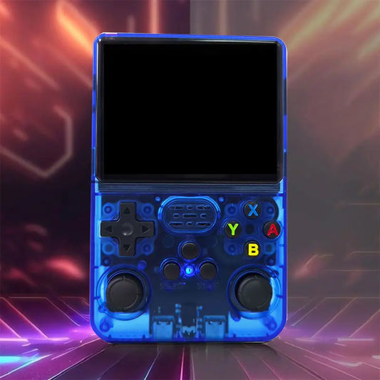 R36S Retro Handheld Game Console with 3.5″ IPS Screen & 64GB Card