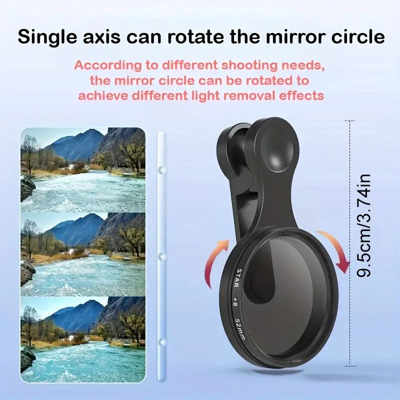 52mm CPL filter for Phone with Clip