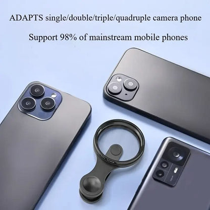 52mm CPL filter for Phone with Clip