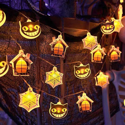Halloween LED String Lights – Mummy, Pumpkin & Ghost Decorations