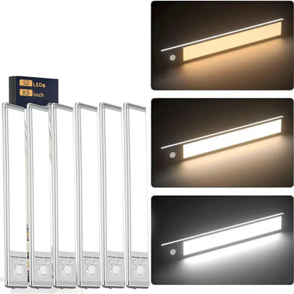 🔥💡 Punch-free Smart Sensor Magnetic Rechargeable LED Lights