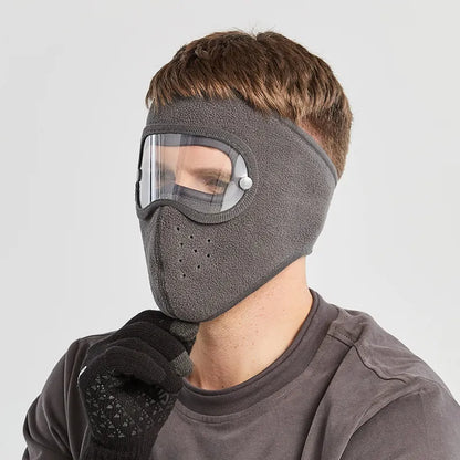 ❄💝Winter warm fleece windproof high-definition goggles