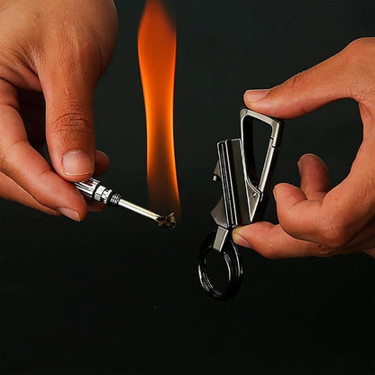 🔥3-in-1 Kerosene Match Keychain