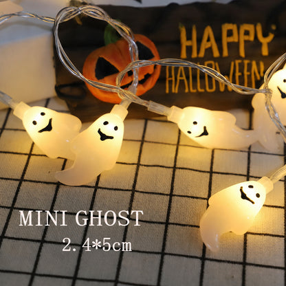 Halloween LED String Lights – Mummy, Pumpkin & Ghost Decorations