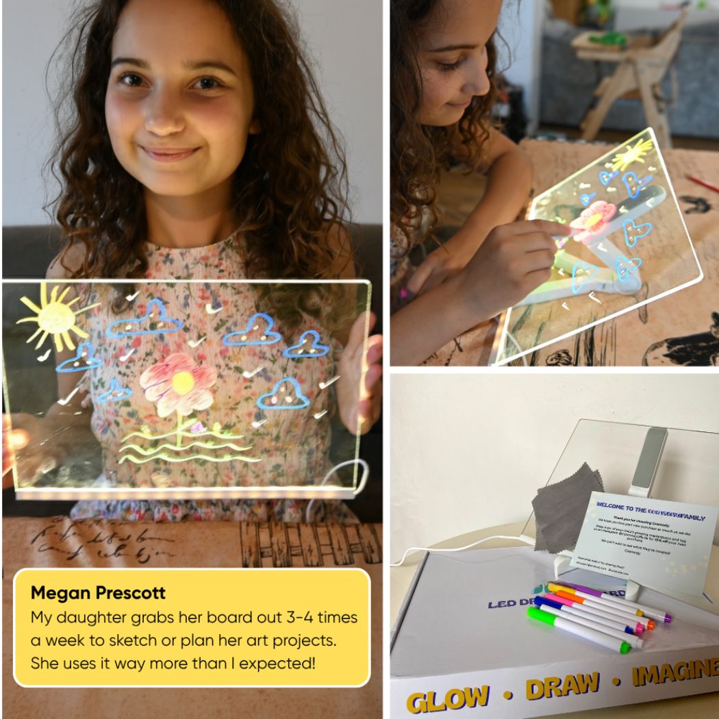 LED Note Board with Colors