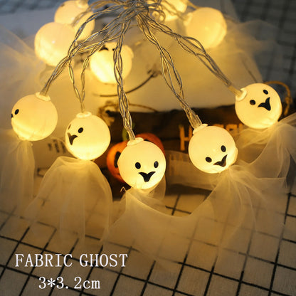 Halloween LED String Lights – Mummy, Pumpkin & Ghost Decorations