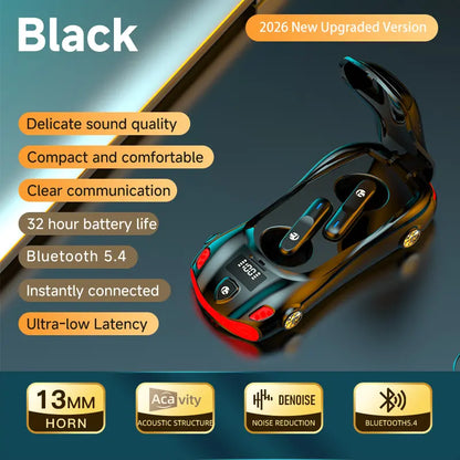 Car-Inspired Low-Latency Bluetooth Earbuds with Long Battery Life