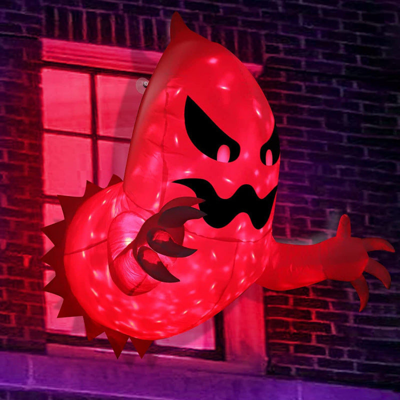 Spooky Inflatable Ghost Halloween Decoration