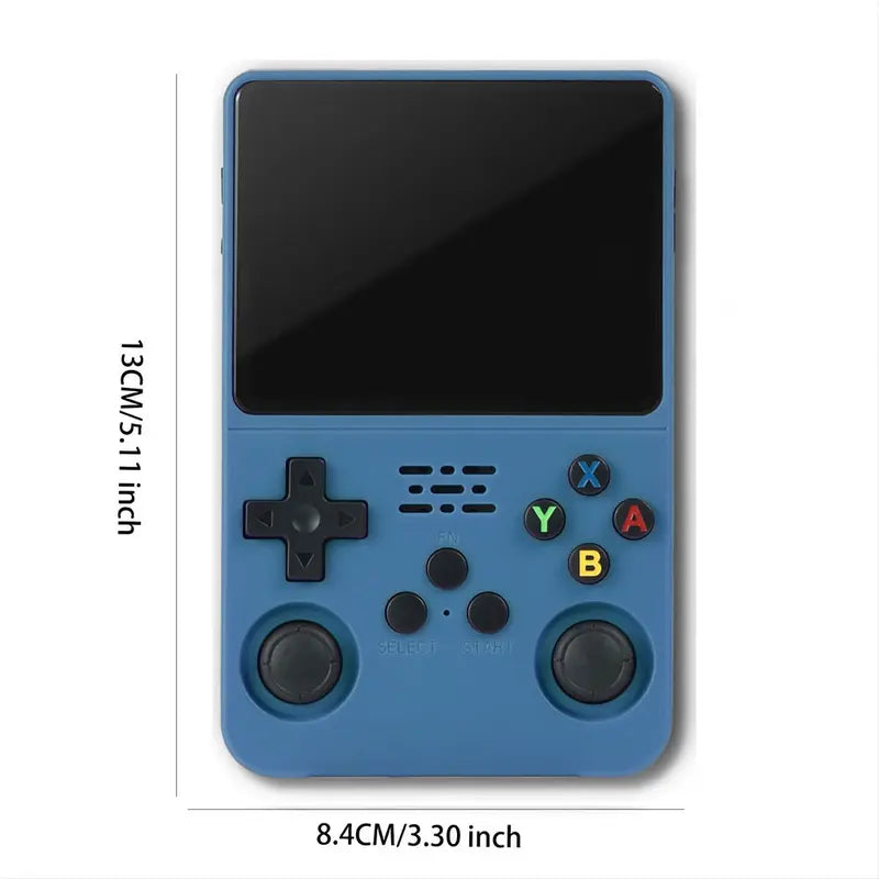 R36S Retro Handheld Game Console with 3.5″ IPS Screen & 64GB Card