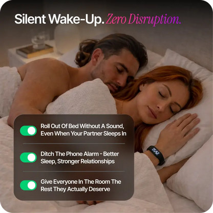 Silent Vibration Alarm Wristband
