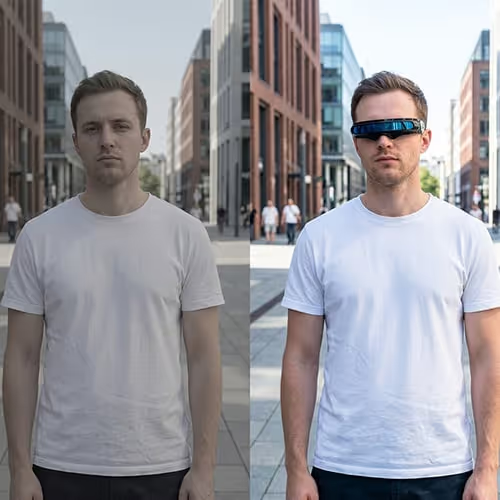 Cyberpunk Chrono-Visor Sunglasses