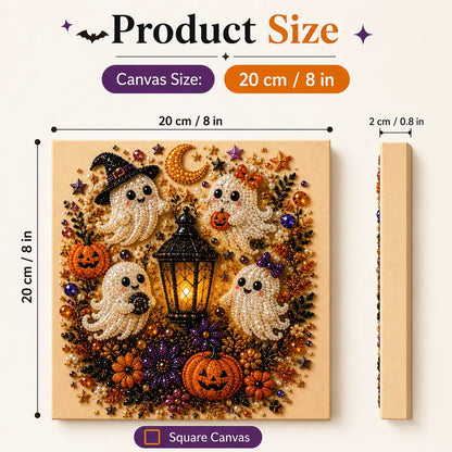 Spooky Cute Ghost 3D Diamond Painting DIY Kit