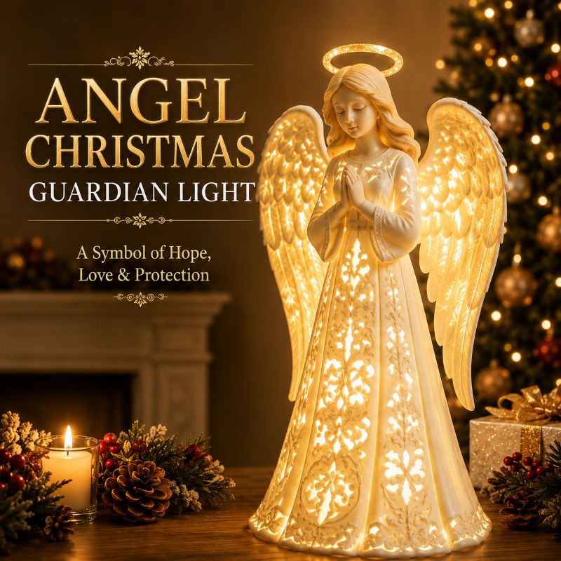 50% OFF✨Angel Christmas Guardian Light – A Symbol of Hope, Love & Protection