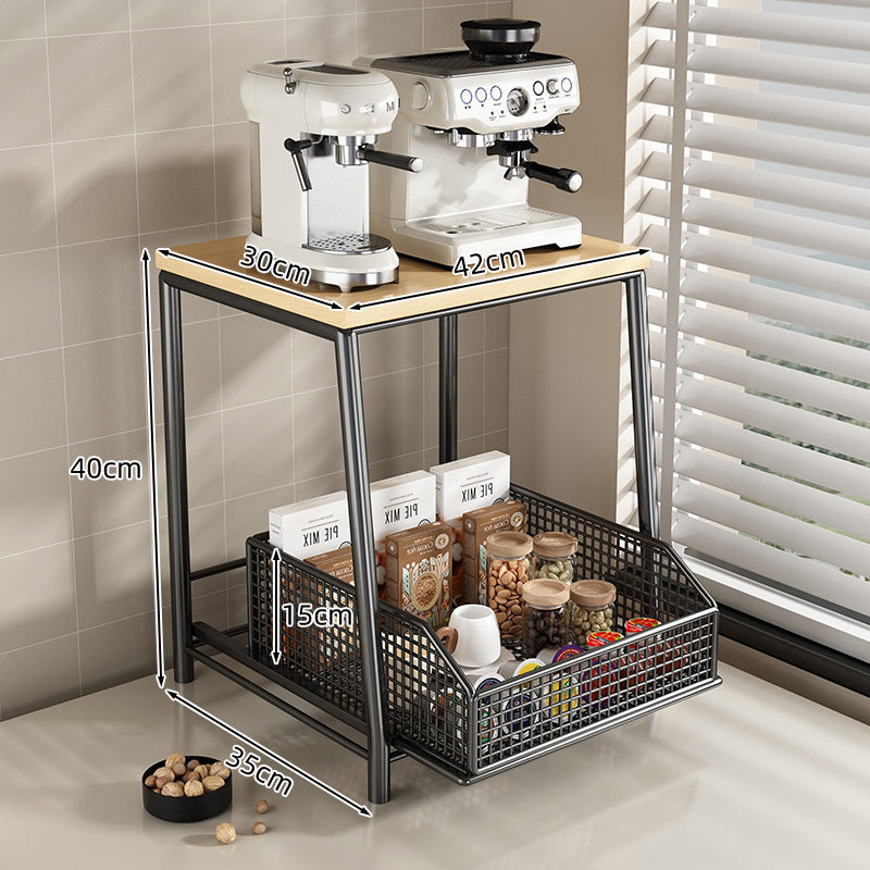 KitchenOrganizer:  Space-Saving Kitchen Countertop Organizer Rack