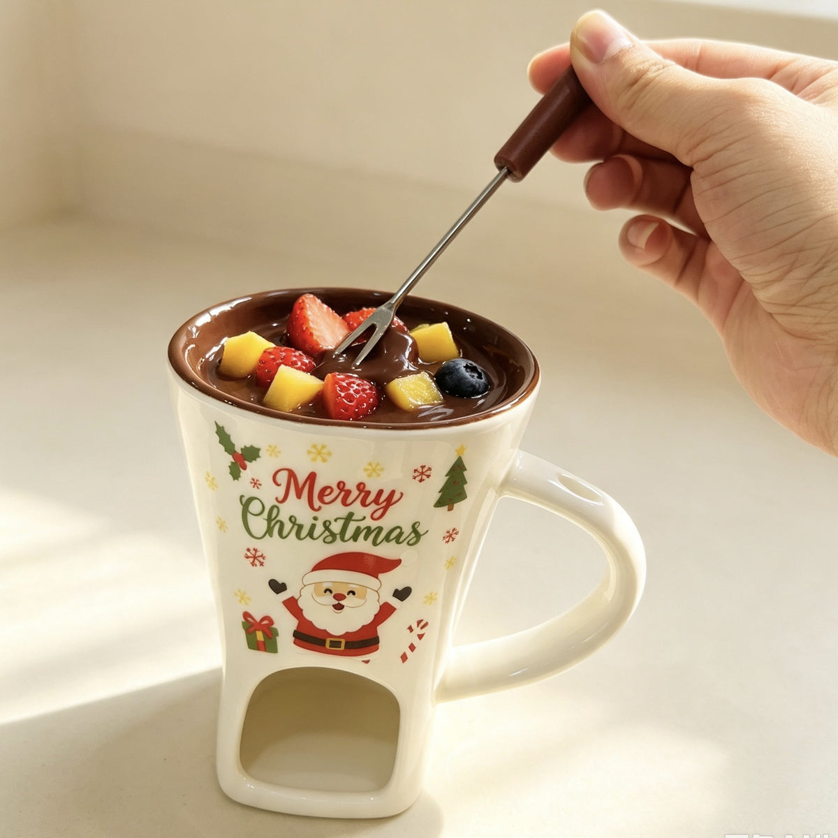 ✨Santa Chocolate Fondue Mug🎅