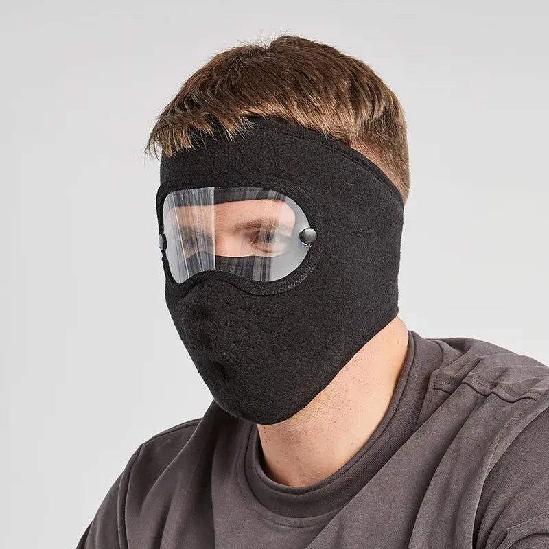 ❄💝Winter warm fleece windproof high-definition goggles